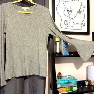 MK bell sleeve top